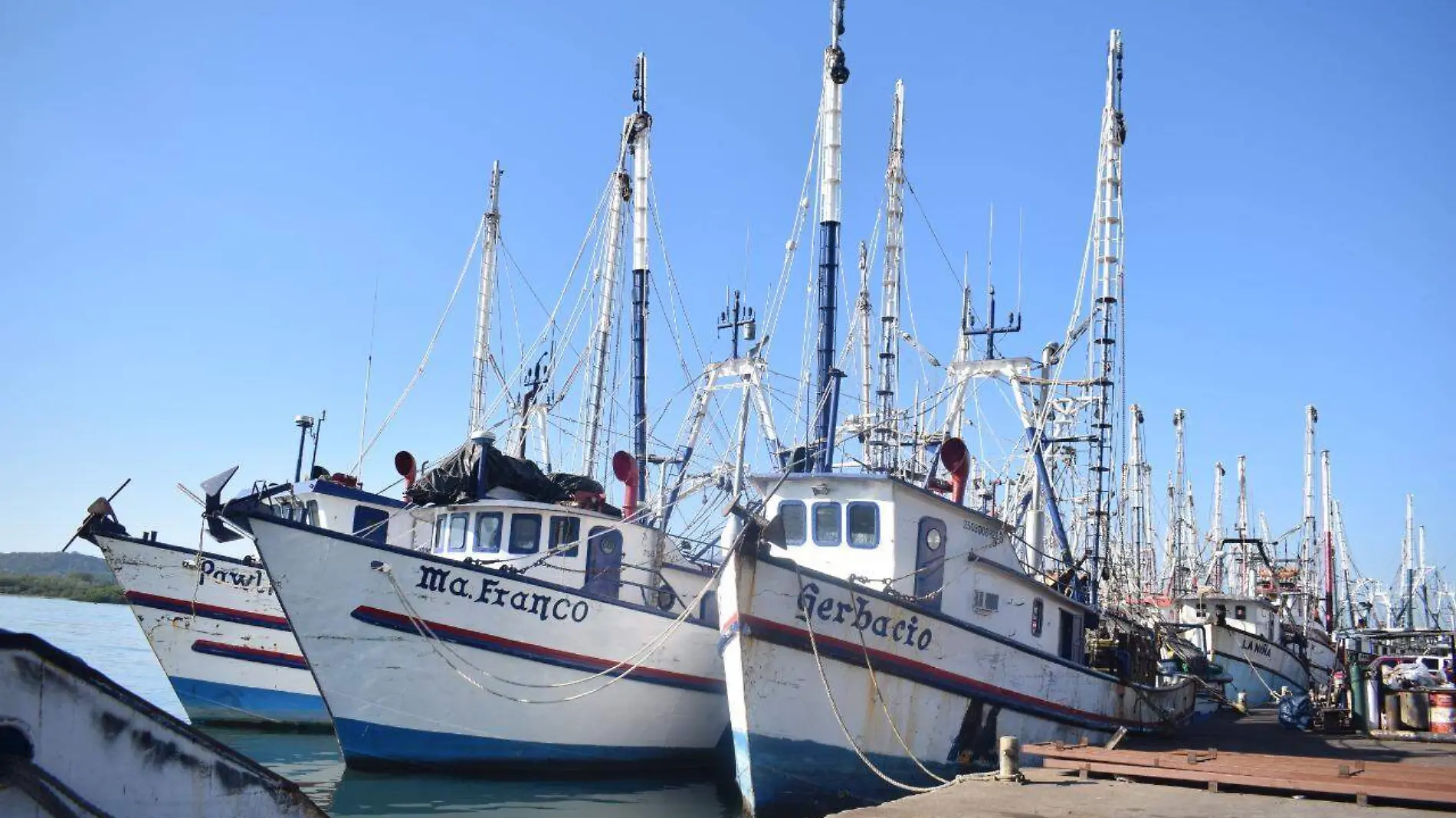 Pescadores en Mazatlán